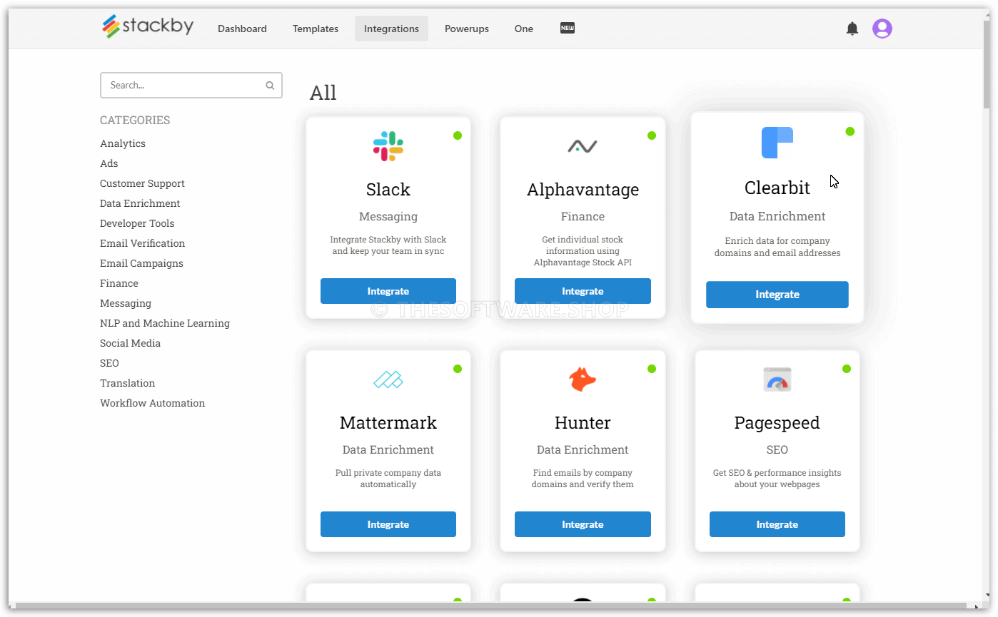 Stackby Integrations