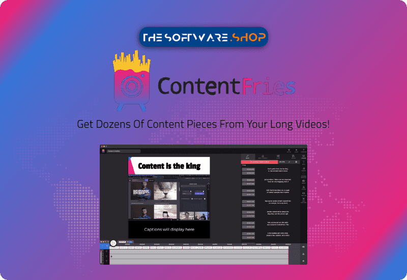 Save up to 95% on ContentFries – Lifetime Access: The Best Content Repurposing Tool