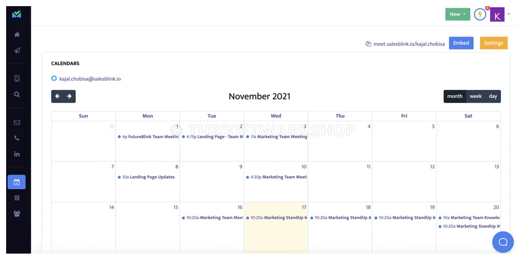 SalesBlink - Meetings