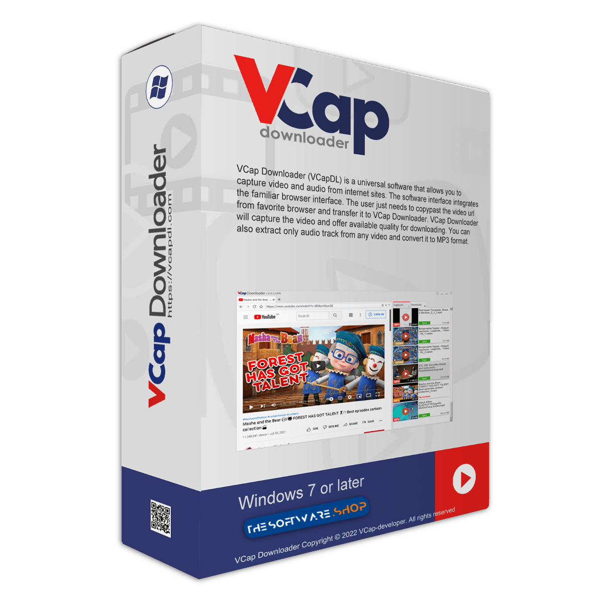 Up to 20% Off on VCap Downloader: Lifetime License | The Universal Audio and Video Downloader Tool – for Windows