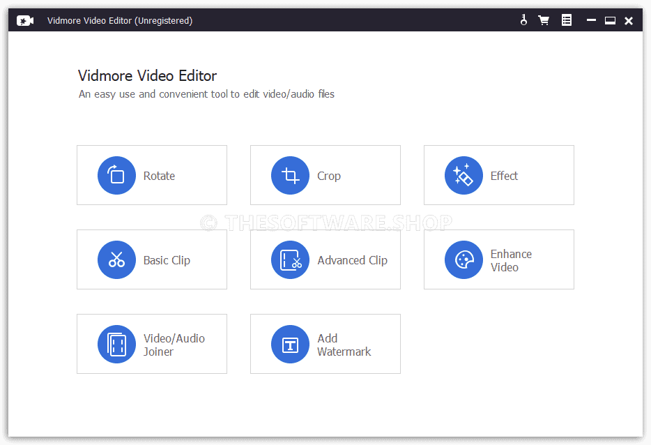 Vidmore Video Editor Screenshot