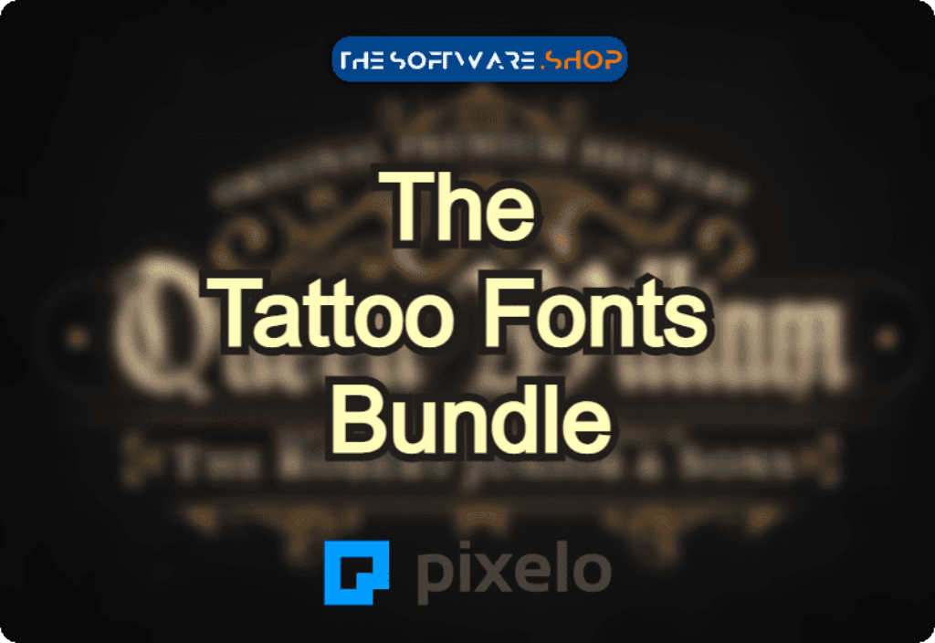 The Tattoo Fonts Bundle Pixelo Discount Coupon