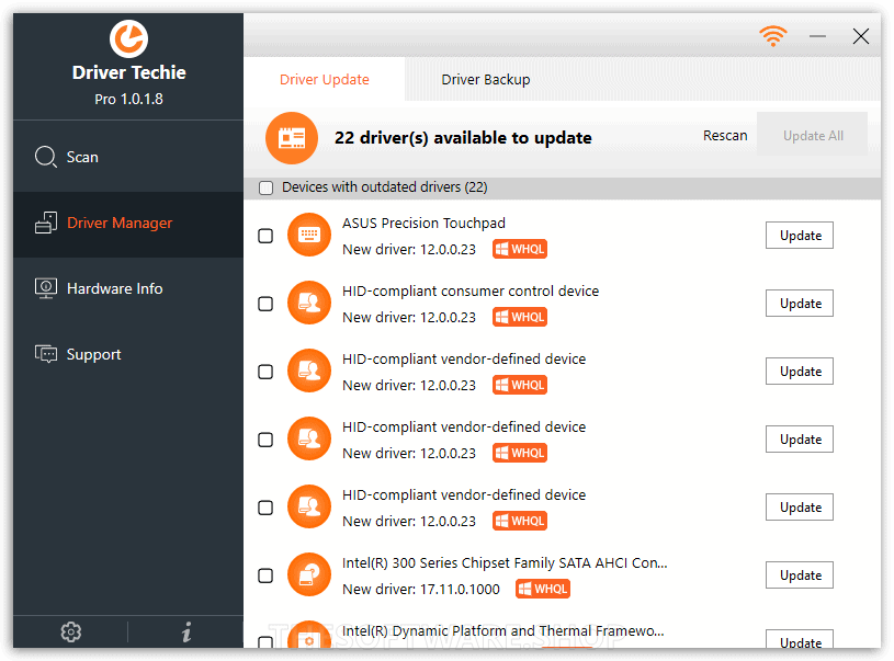Driver Techie Pro Driver Update