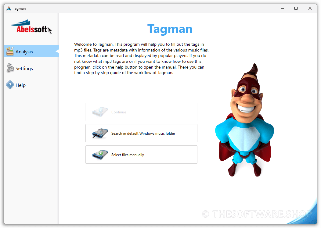 Abelssoft Tagman 2025 Screenshot