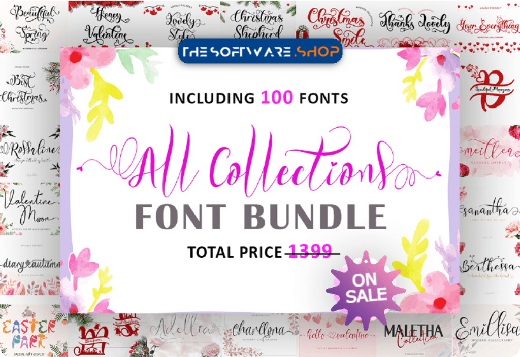 Creative Fabrica All Collections Font Bundle