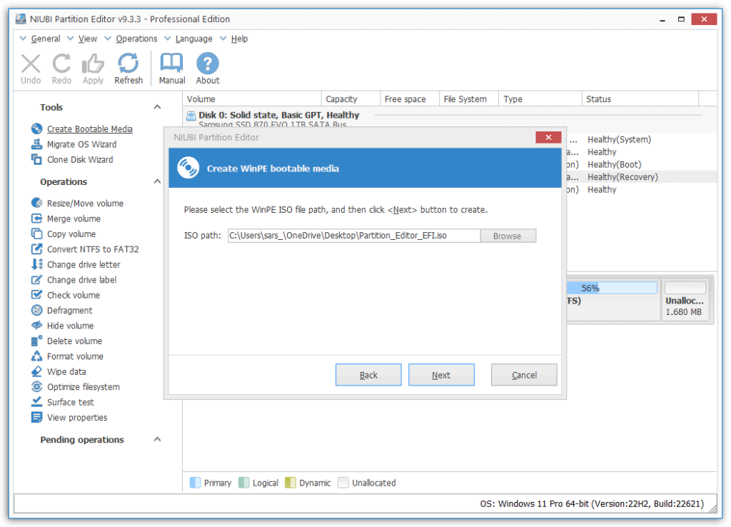 NIUBI Partition Editor Pro / Technician 9.9.0 for ios instal