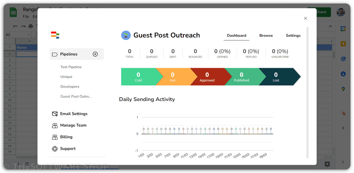 RangeFlow Pipelines Dashboard