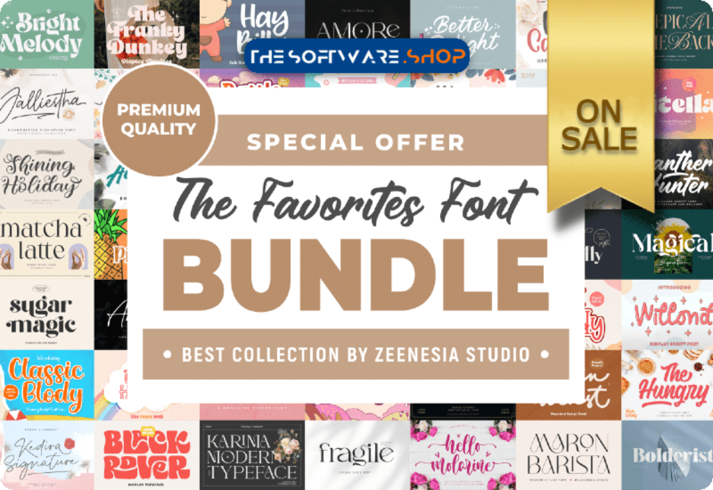 Creative Fabrica The Favorites Font Bundle