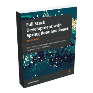 Full Stack Development with Spring Boot and React - Third Edition w_pacb170