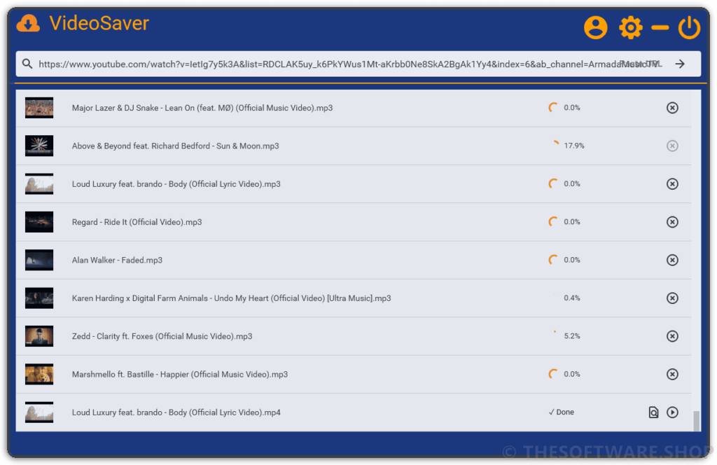 GeekerSoft Video Saver Downloading