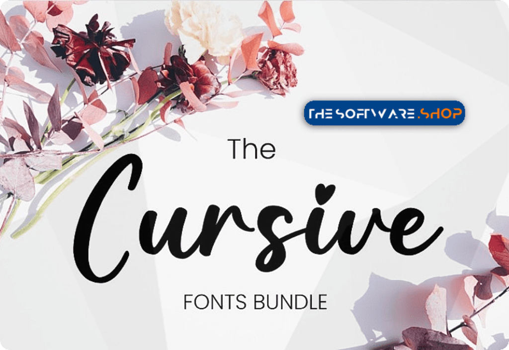 The Cursive Fonts Bundle Discount pixelo Coupon code