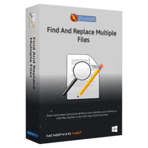 VOVSOFT Find And Replace Multiple Files Review Download Sale