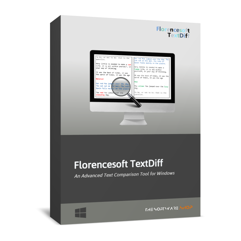 Florencesoft TextDiff Review Download Discount Sale