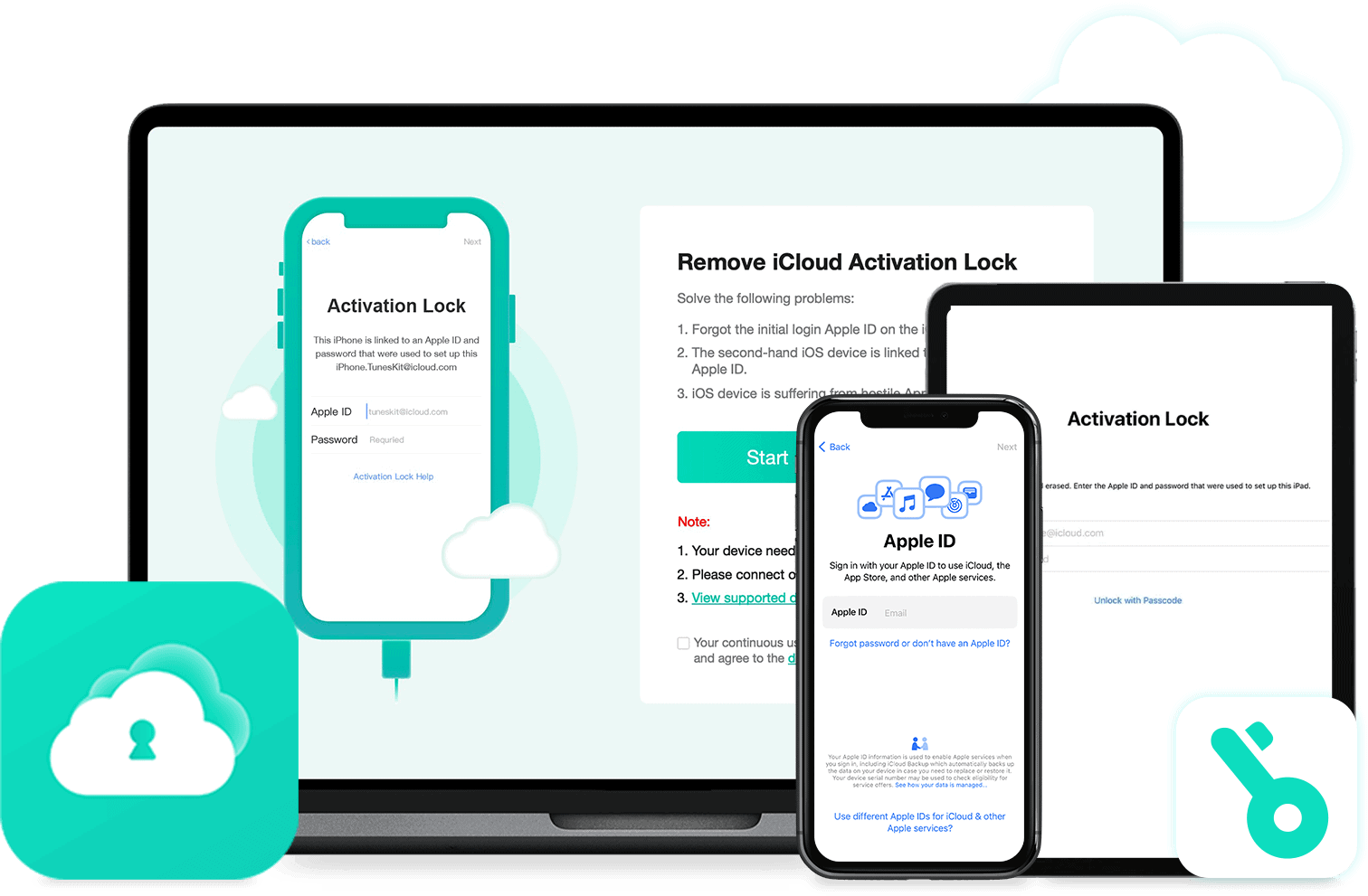 TunesKit Activation Unlocker - Illustration