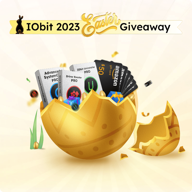 IObit 2023 Easter Giveaways Free License Key