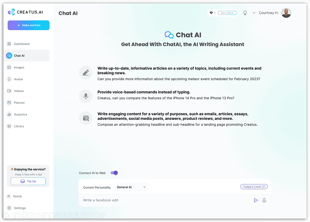 Creatus AI Chat AI