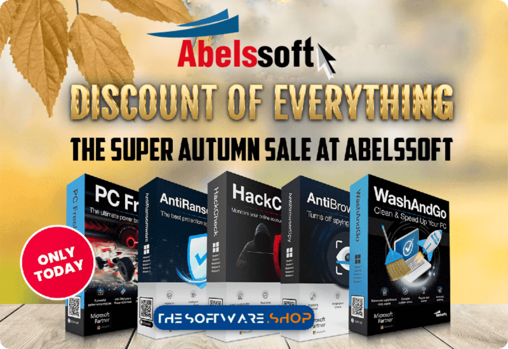 Abelssoft Super Autumn Sale Discount Coupon Code