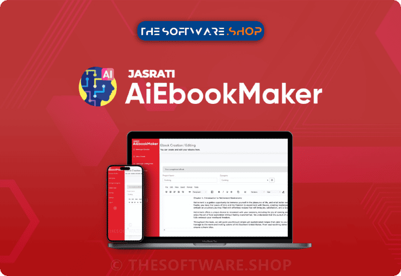 Software Giveaway – Jasrati AiEbookMaker Commercial License: Free Lifetime Access | AI-powered eBook Maker