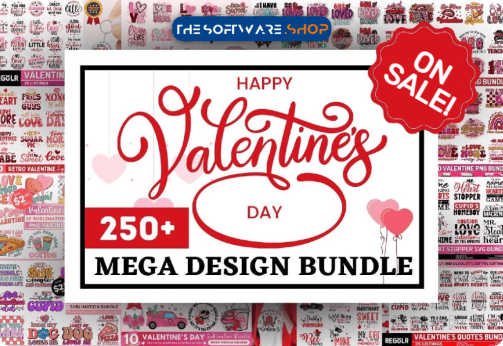 Mega Valentines Day Design Bundle Sale Download