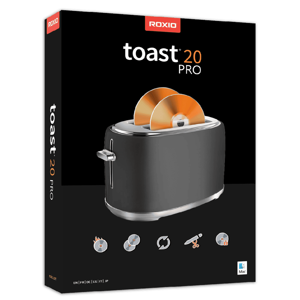 55% Off – Roxio Toast 20 Pro | A Powerful Media Editing Suite & Blu-ray and DVD Burner – for Mac