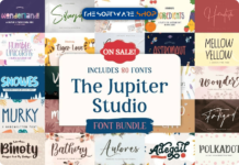 The Jupiter Studio Font Bundle Download Sale
