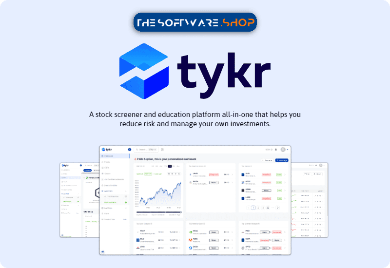 86% Off – Tykr Premium: Lifetime Deal | A Stock Screener and Education Platform, All-in-One