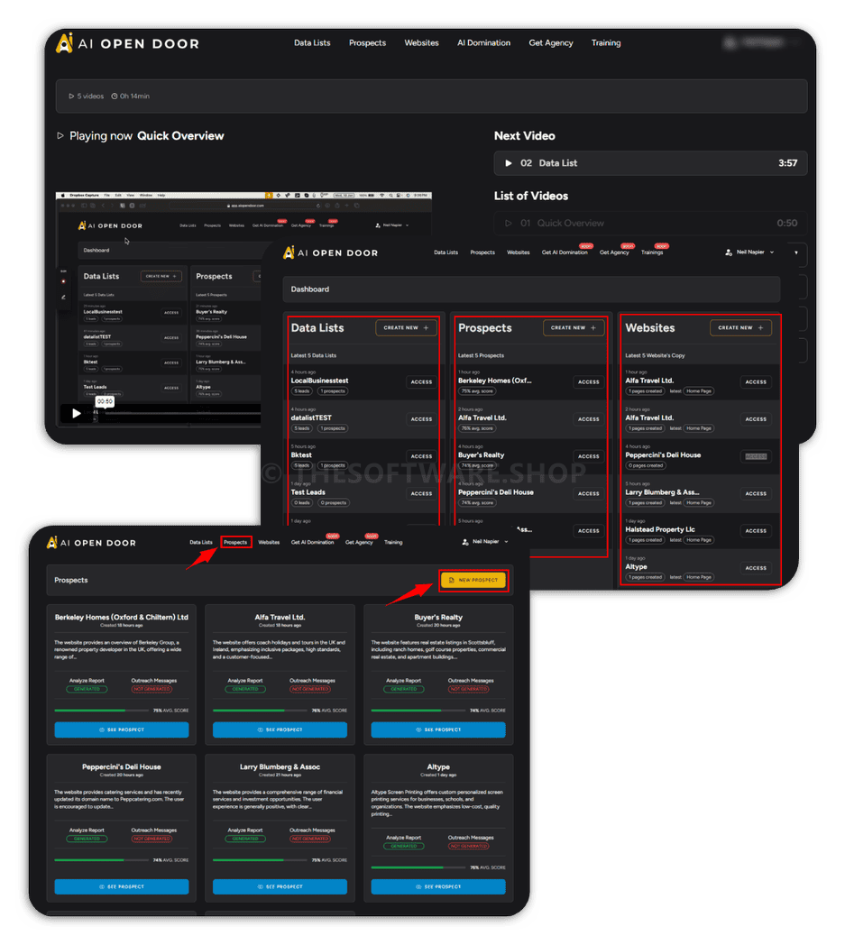 AI Open Door Overview