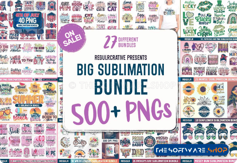 Big Sublimation Bundle Discount Sale Download