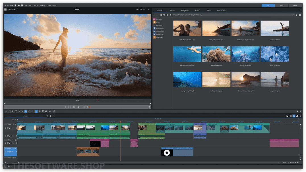 MAGIX Movie Studio 2024 Suite Screenshot