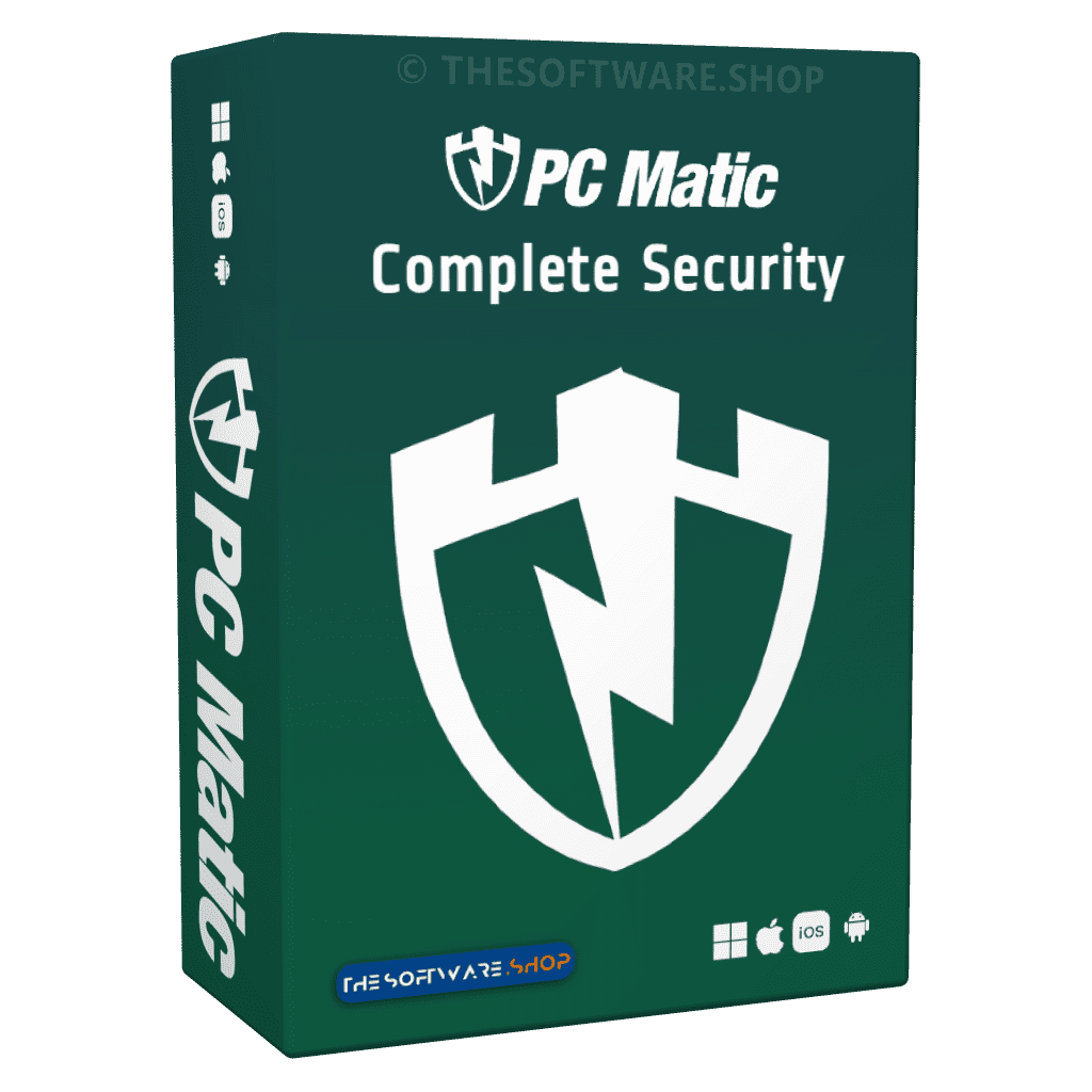 39% Off – PC Matic Complete Security: 5-device 1-Year License | All-in Security + VPN + ID Theft + Phone Support – for Windows, Mac, iOS, Android