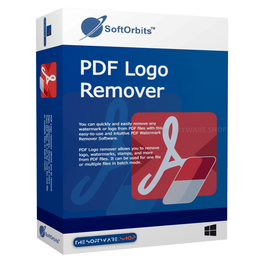 Giveaway – SoftOrbits PDF Logo Remover: Free License Key |  Easy-to-use PDF Watermark Remover Software – for Windows