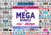 The Mega SVG Bundle Discount Sale Download