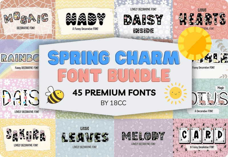 Giveaway – Script & Handwritten Fonts Bundle: 65 Premium Fonts | Commercial License Included.