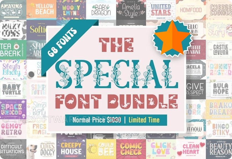 The Special Font Bundle Sale Download