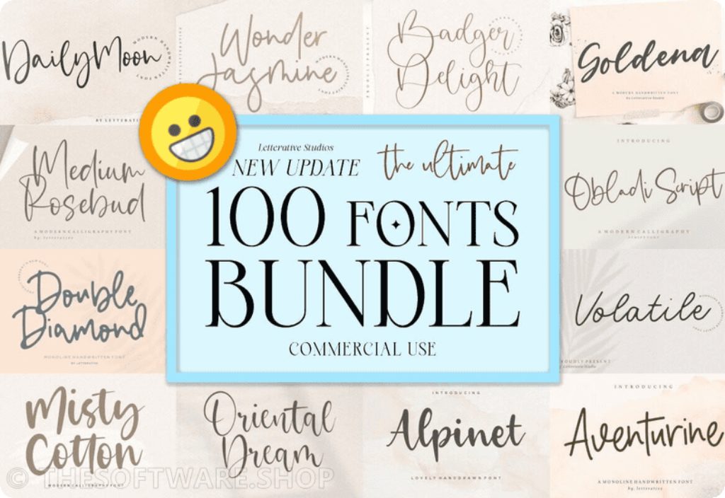 The Ultimate Font Bundle Review Download Sale