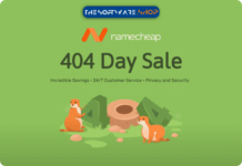 Namecheap 404 Day Sale Discount Coupon