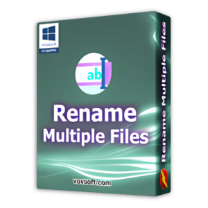 Vovsoft Rename Multiple Files Review Download Giveaway