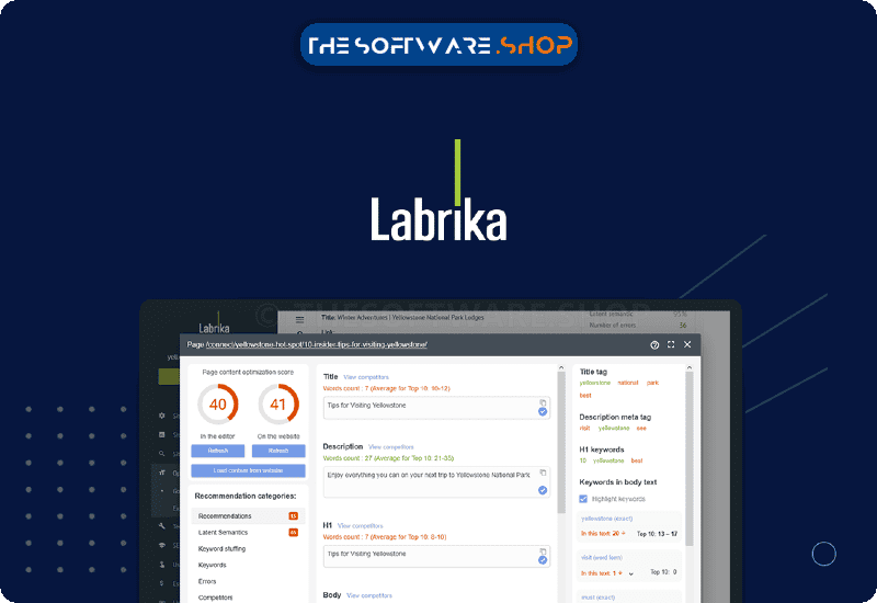 90% Off – Labrika Unlimited: Lifetime Subscription | AI-led SEO Toolset