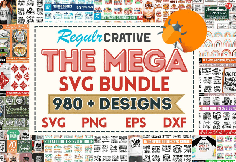 Regulrcrative The Mega SVG Bundle