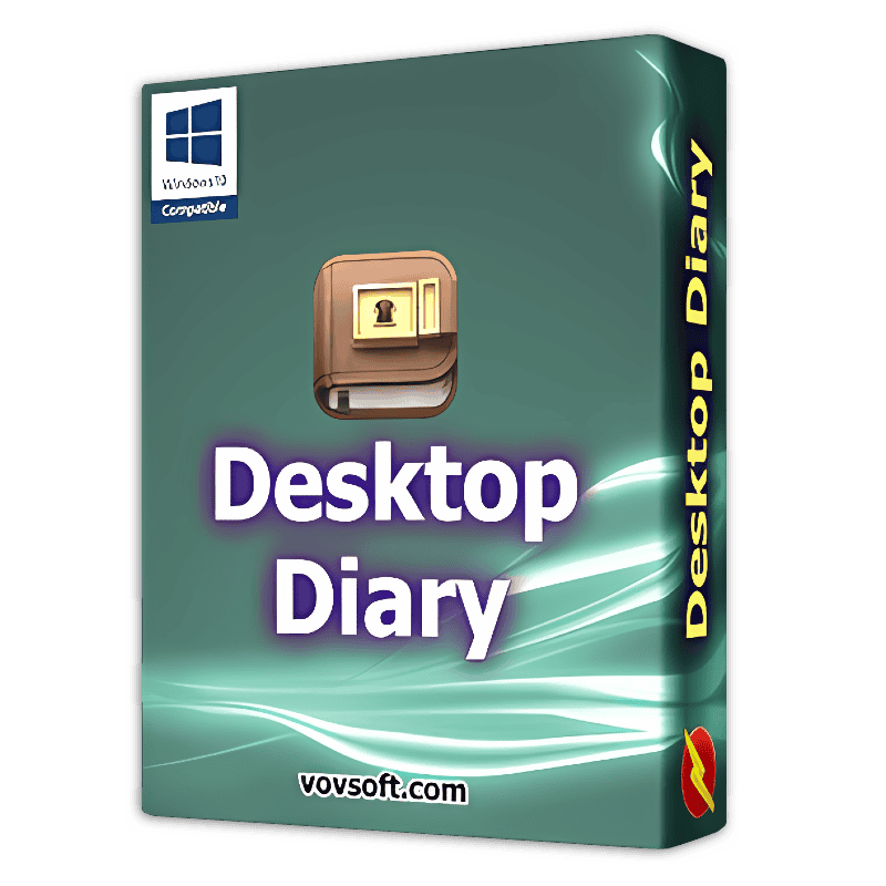 Giveaway – Vovsoft Desktop Diary 1.8: Free License Key | A Handy Daily journal Software for Windows