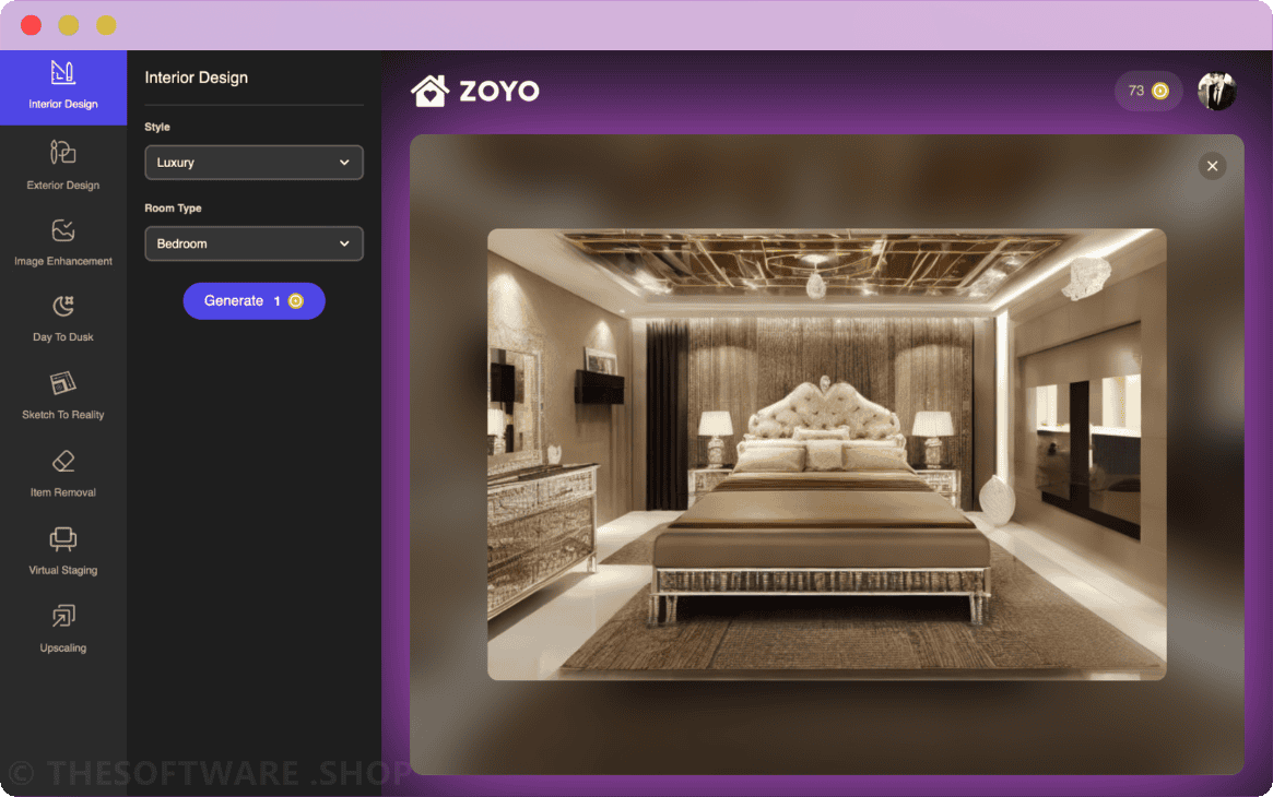 ZOYO AI Interface Screenshot