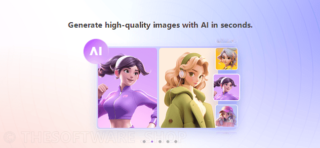 HitPaw FotorPea Features - Generate AI Image