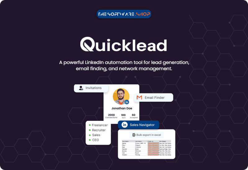 83% Off – Quicklead: Lifetime Access | A Powerful LinkedIn Automation Tool