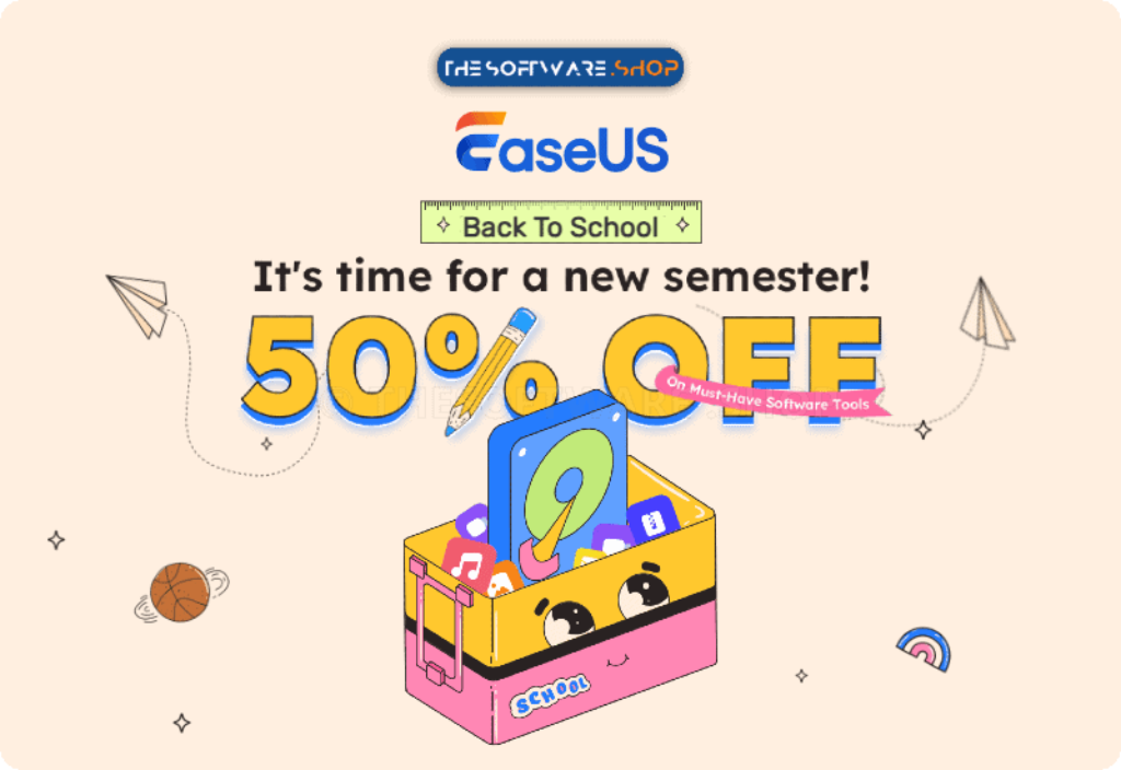 EaseUS Back To School Sale 50 OFF Coupon Code