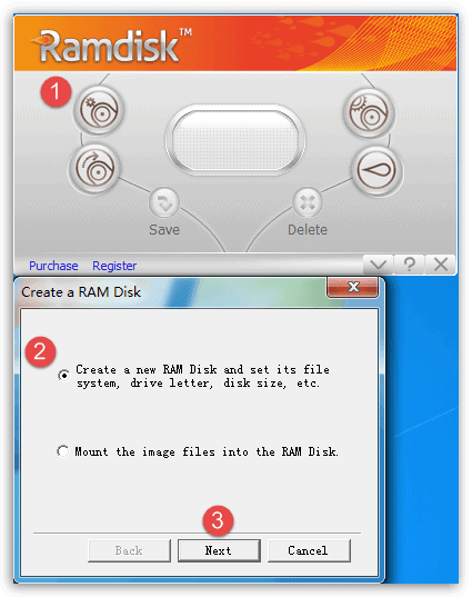 Gilisoft RAMDisk Screenshot