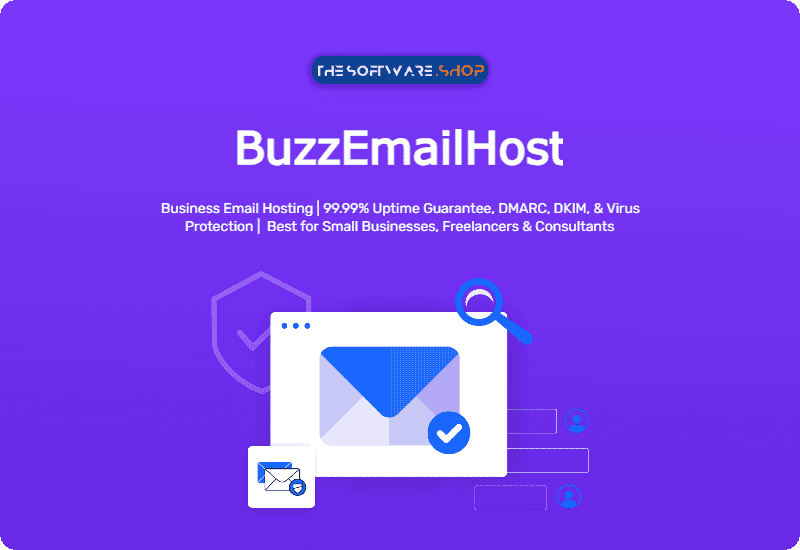 71% Off – BuzzEmailHost Lifetime Deal | Business Email Hosting Service 