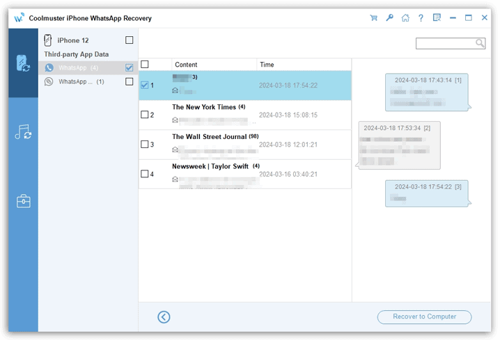 Coolmuster iPhone WhatsApp Recovery Review