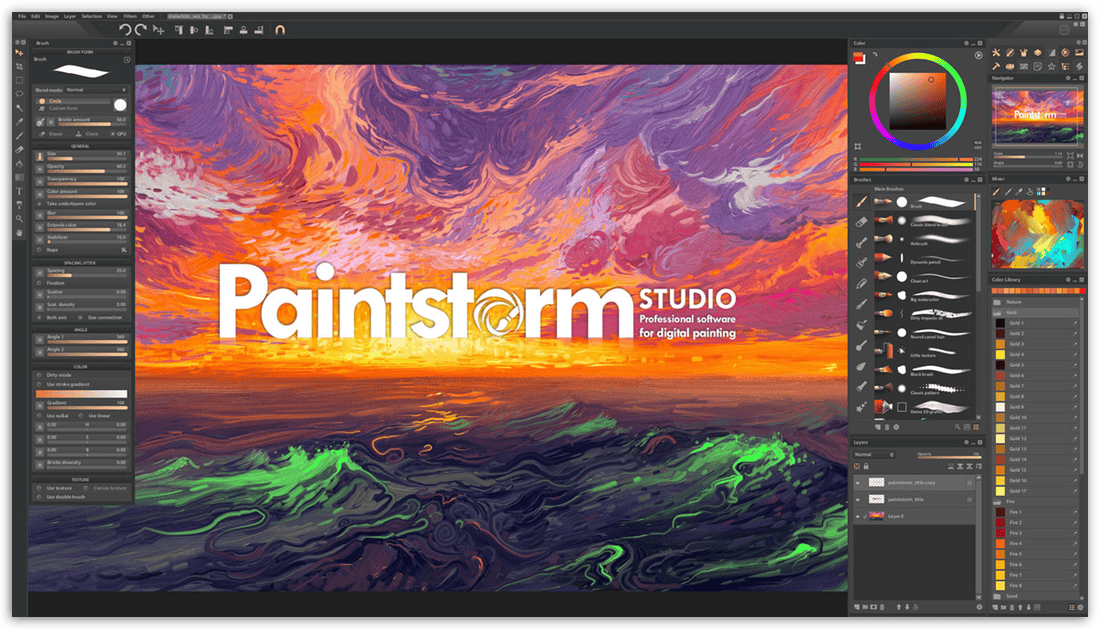 Paintstorm Studio Screenshot