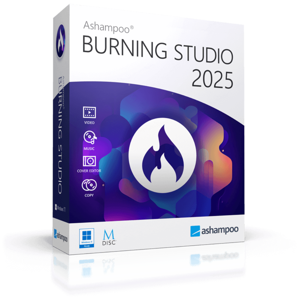 Ashampoo Burning Studio 2025 Review Full Version Free Download Giveaway