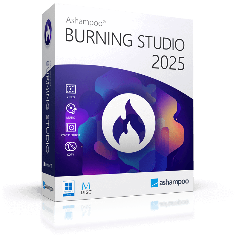 Giveaway – Ashampoo® Burning Studio 2025: Free Full Version | CD/DVD/Blu-ray Burning, Copy, & Back up Software – for Windows